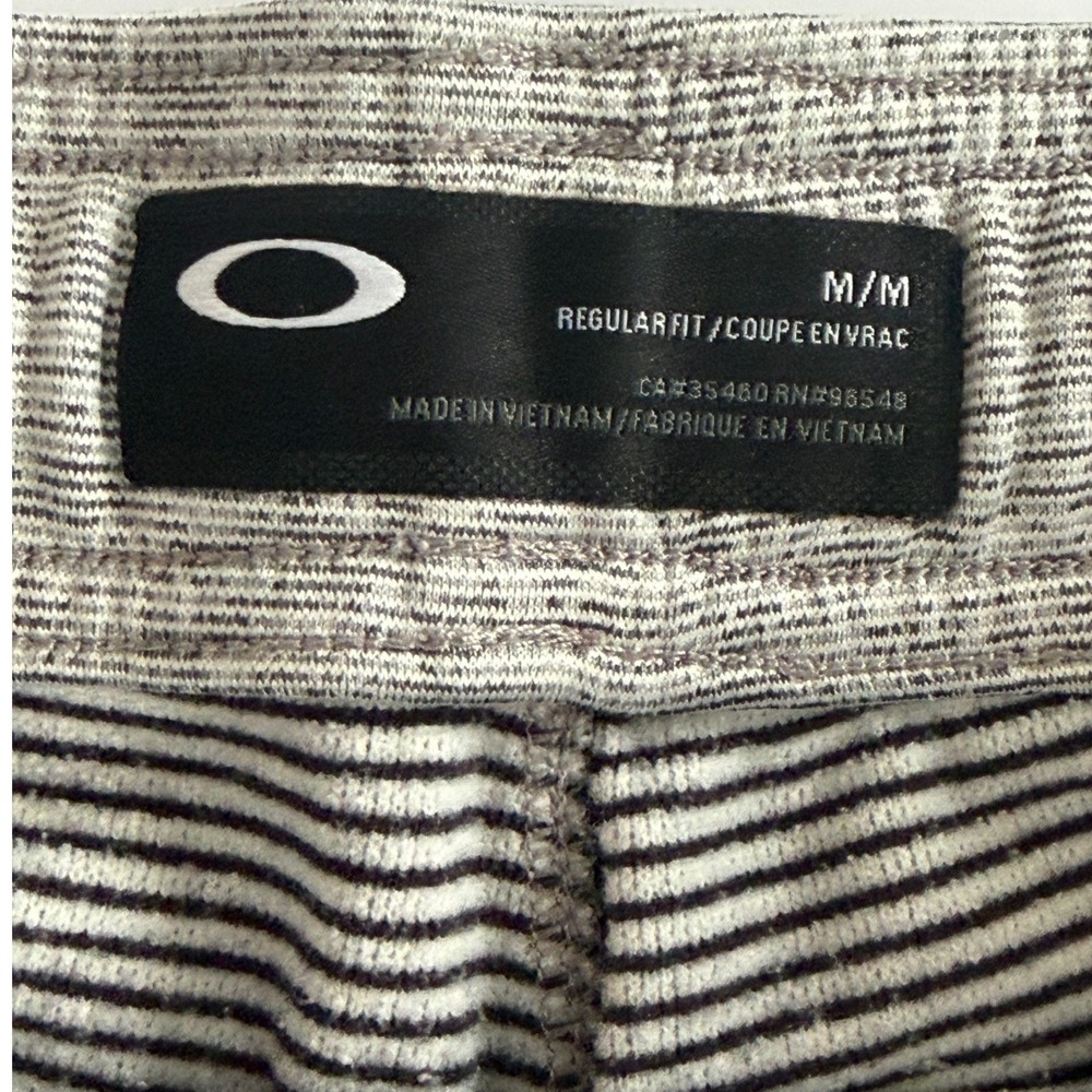 Oakley Joggers Mens Gray Space Dye Performance Sweatpants Excellent M - Picture 12 of 16